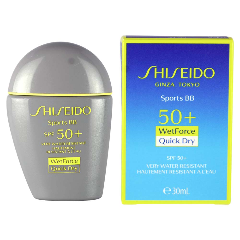 Shiseido Sports BB SPF 50+ Quick Dry & Very Water Resistant – High Performance Sunscreen with Exceptional Value for Price